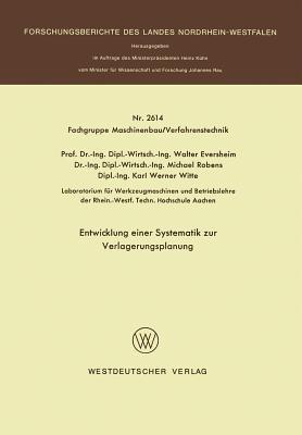 Entwicklung einer Systematik zur Verlagerungsplanung - Walter Eversheim - cover