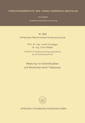 Messung von Schnittkräften und Momenten beim Tiefbohren - Ludolf Cronjäger,Ulrich Weber - cover