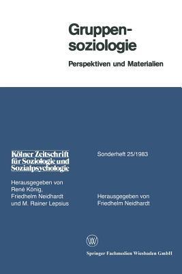 Gruppensoziologie: Perspektiven und Materialien - cover