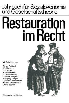 Restauration im Recht - Kenneth A Loparo - cover