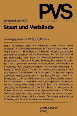 Staat und Verbände - cover
