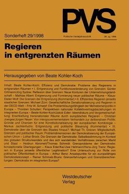 Regieren in entgrenzten Räumen - cover