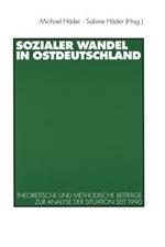Sozialer Wandel in Ostdeutschland: Theoretische und methodische Beiträge zur Analyse der Situation seit 1990