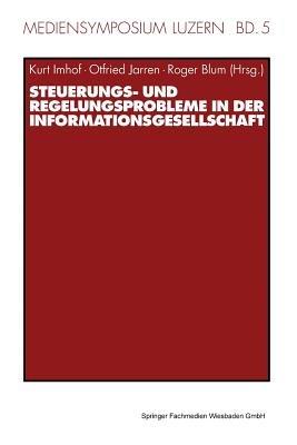 Steuerungs- und Regelungsprobleme in der Informationsgesellschaft - cover