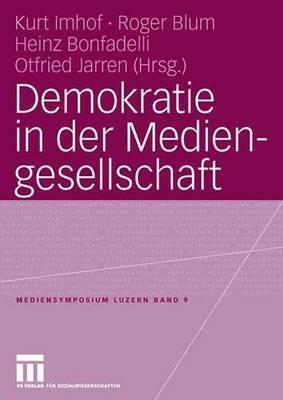 Demokratie in der Mediengesellschaft - cover