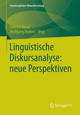 Linguistische Diskursanalyse: neue Perspektiven - cover