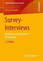 Survey-Interviews: Methoden standardisierter Befragungen