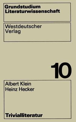 Trivialliteratur - Albert Klein - cover
