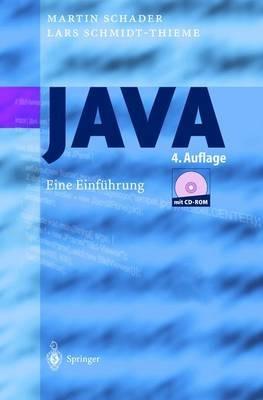 Java: Eine Einführung - Martin Schader,Lars Schmidt-Thieme - cover