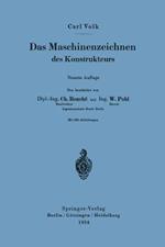 Das Maschinenzeichnen des Konstrukteurs