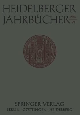 Heidelberger Jahrbücher - Kenneth A Loparo - cover