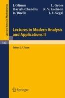 Lectures in Modern Analysis and Applications II - J. Glimm,L. Gross,Harish-Chandra - cover