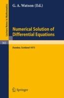 Conference on the Numerical Solution of Differential Equations: Dundee 1973 - cover