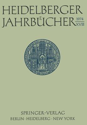 Heidelberger Jahrbücher - Kenneth A Loparo - cover