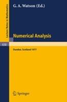 Numerical Analysis: Proceedings of the Biennial Conference Held at Dundee, June 28 - July 1, 1977 - cover