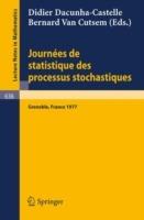 Journees de Statistique des Processus Stochastiques: Proceedings, Grenoble, juin 1977 - cover