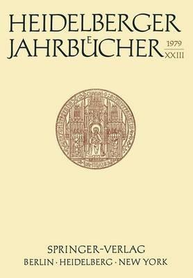 Heidelberger Jahrbücher - Kenneth A Loparo - cover