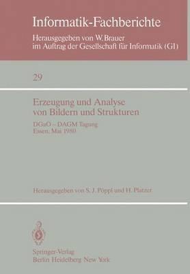 Erzeugung und Analyse von Bildern und Strukturen: DGaO — DAGM Tagung Essen, 27. – 31. Mai 1980 - cover