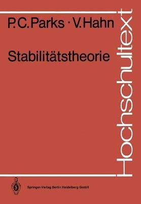 Stabilitätstheorie - P.C. Parks,V. Hahn - cover