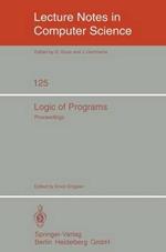 Logic of Programs: Workshop, ETH Zürich, May-July 1979
