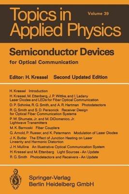 Semiconductor Devices for Optical Communication - cover