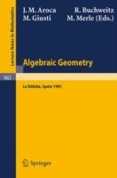 Algebraic Geometry: Proceedings of the International Conference on Algebraic Geometry Held at La Rabida, Spain, January 1981 - cover