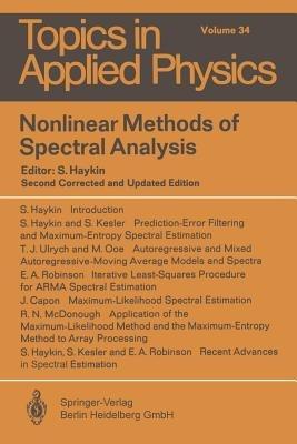 Nonlinear Methods of Spectral Analysis - cover