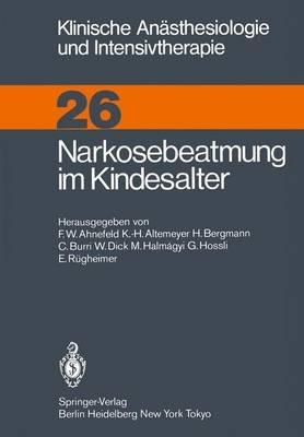 Narkosebeatmung im Kindesalter - cover