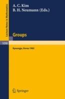 Groups - Korea 1983: Proceedings of a Conference on Combinatorial Group Theory held at Kyoungju, Korea, August 26-31, 1983 - cover