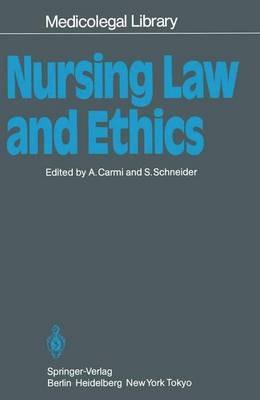 Nursing Law and Ethics - cover