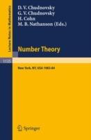 Number Theory: A Seminar held at the Graduate School and University Center of the City University of New York 1983-84 - cover
