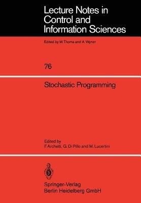 Stochastic Programming - cover