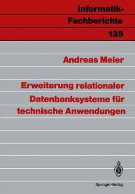 Erweiterung relationaler Datenbanksysteme für technische Anwendungen - Andreas Meier - cover