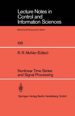 Nonlinear Time Series and Signal Processing - cover