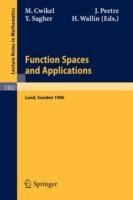 Function Spaces and Applications: Proceedings of the US-Swedish Seminar held in Lund, Sweden, June 15-21, 1986 - cover