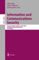 Information and Communications Security: 5th International Conference, ICICS 2003, Huhehaote, China, October 10-13, 2003, Proceedings - cover