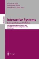 Interactive Systems. Design, Specification, and Verification: 10th International Workshop, DSV-IS 2003, Funchal, Madeira Island, Portugal, June 11-13, 2003, Revised Papers - cover