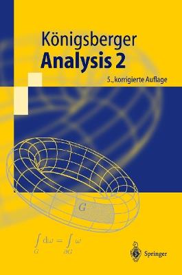 Analysis 2 - Konrad Königsberger - cover
