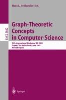 Graph-Theoretic Concepts in Computer Science: 29th International Workshop, WG 2003, Elspeet, The Netherlands, June 19-21, 2003, Revised Papers - cover
