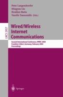 Wired/Wireless Internet Communications: Second International Conference, WWIC 2004, Frankfurt/Oder, Germany, February 4-6, 2004, Proceedings - cover