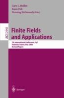 Finite Fields and Applications: 7th International Conference, Fq7, Toulouse, France, May 5-9, 2003, Revised Papers - cover