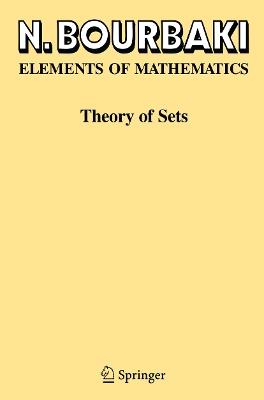 Theory of Sets - N. Bourbaki - cover