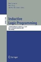 Inductive Logic Programming: 14th International Conference, ILP 2004, Porto, Portugal, September 6-8, 2004, Proceedings - cover