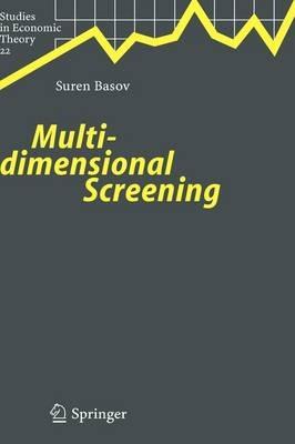 Multidimensional Screening - Suren Basov - cover