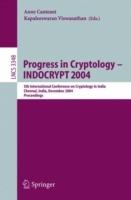 Progress in Cryptology - INDOCRYPT 2004: 5th International Conference on Cryptology in India, Chennai, India, December 20-22, 2004, Proceedings - cover