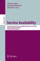 Service Availability: First International Service Availability Symposium, ISAS 2004, Munich, Germany, May 13-14, 2004, Revised Selected Papers - cover