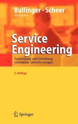 Service Engineering: Entwicklung und Gestaltung innovativer Dienstleistungen - cover