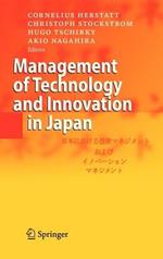 Management of Technology and Innovation in Japan
