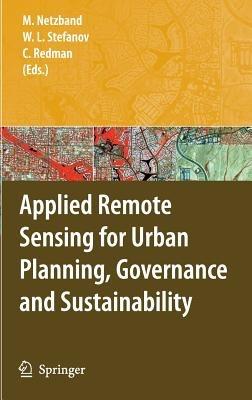 Applied Remote Sensing for Urban Planning, Governance and Sustainability - cover