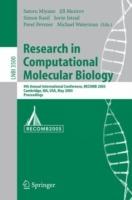 Research in Computational Molecular Biology: 9th Annual International Conference, RECOMB 2005, Cambridge, MA, USA, May 14-18, 2005, Proceedings - cover
